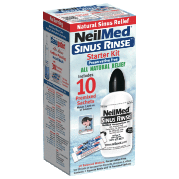 Afbeelding product NeilMed Sinus Rinse Neusdouche starter 10s vs