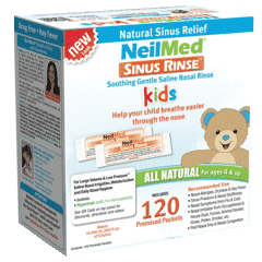 Image Nasal rinse salts for children from NeilMed